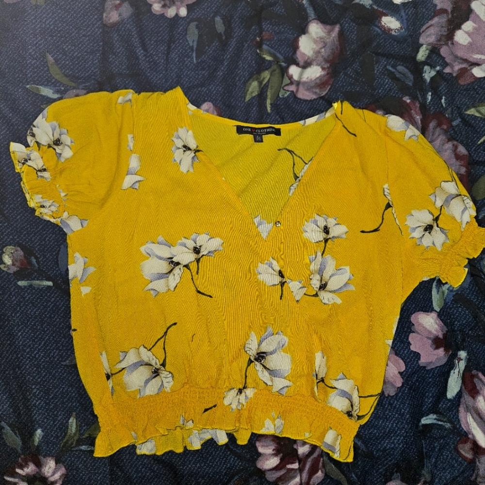 Women's Cropped Blouse